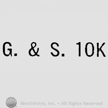 Letters G & S. 10K.