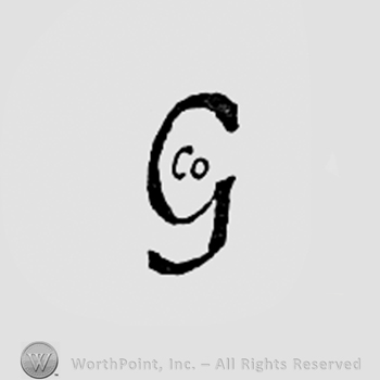 Letters CO inside letter G.
