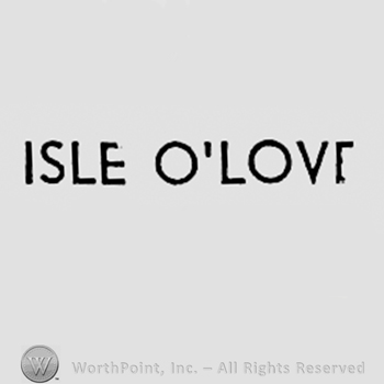 Words ISLE O'LOVE.