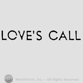 Words LOVE'S CALL.