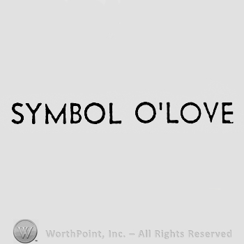 Words SYMBOL O'LOVE.