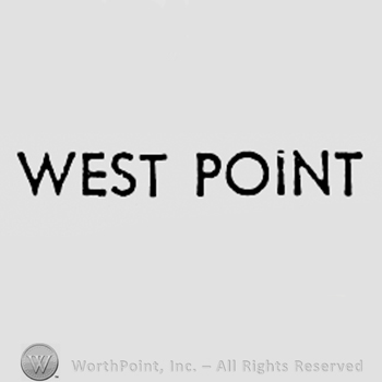 Words WEST POINT.
