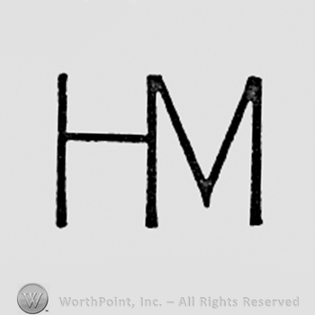 Monogram of letters H and M.