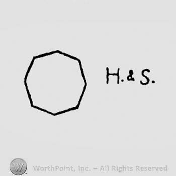 A circle and letters H&S.