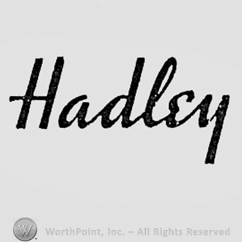 Word HADLEY.