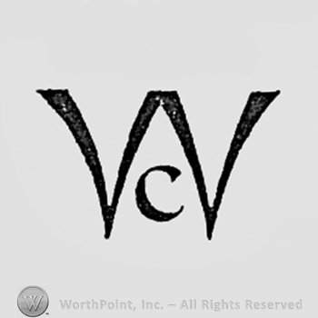 Monogram of letters W and C.