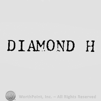 Word DIAMOND and letter H.