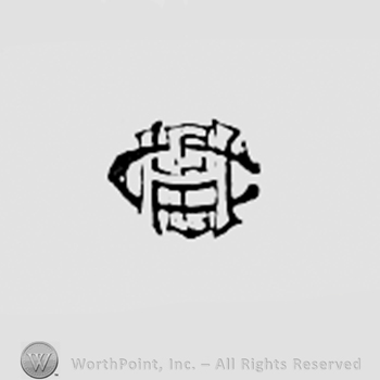 Monogram of letters CHE.