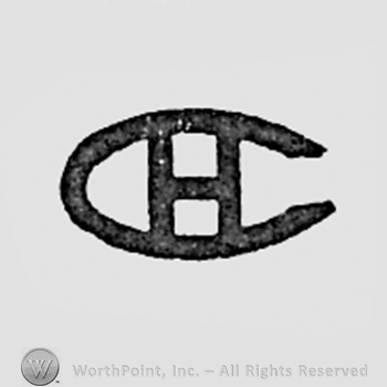 Monogram of letters CH.