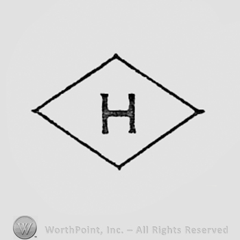 Letter H inside a diamond.