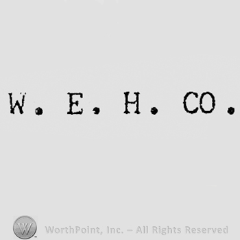 Letters W E H CO.