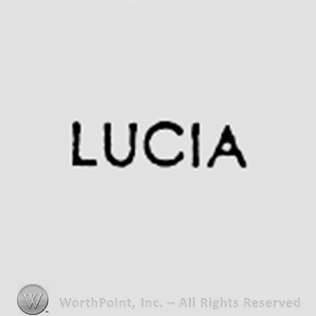 Word LUCIA.