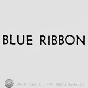 Words BLUE RIBBON.