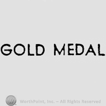 Words GOLD MEDAL.
