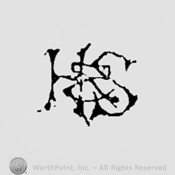 Monogram of letters H and S.