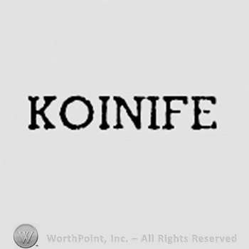 Word KOINIFE.