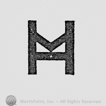 Monogram of letters H and M.