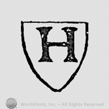 Letter H written on a shield.