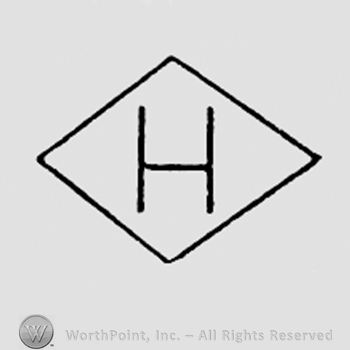 Letter H inside a diamond.