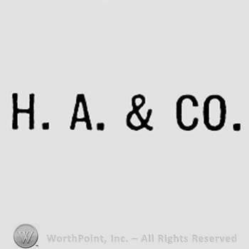 Letters H, A & CO.