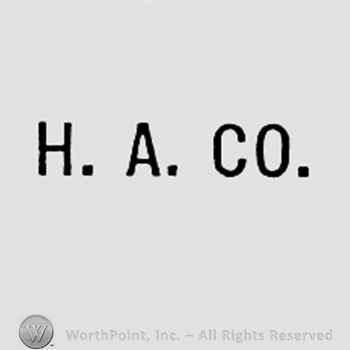 Letters H,A and CO.