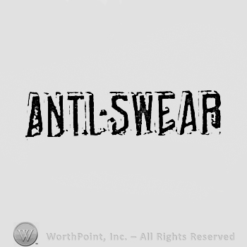 Word ANTI-SWEAR.