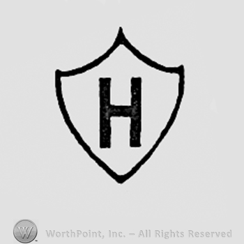 Letter H written on a shield.