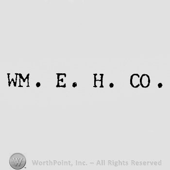 Letters WM, E,H,CO.