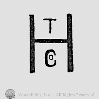 Letter T, Co inside letter H.