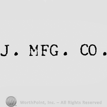 Letters J.MFG.CO.