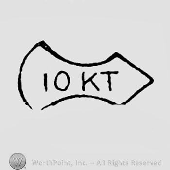 10 KT written on a blade.