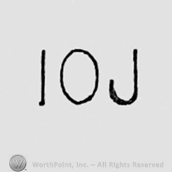 Number 10 and letter J.
