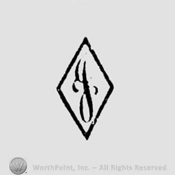 Letter J inside a diamond.