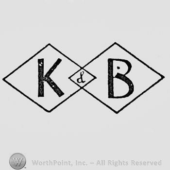 Letters K and B, each inside a different diamond.