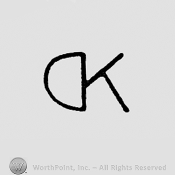 Monogram of letters D and K.