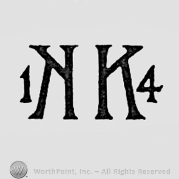 Double K and numbers 1 and 4.