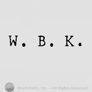 Letters W,B,K.