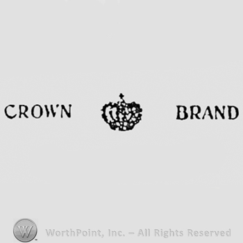 A crown and words CROWN BRAND.