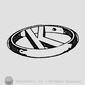 letter K inside a ring.