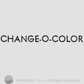 Words CHANGE-O-COLOR.