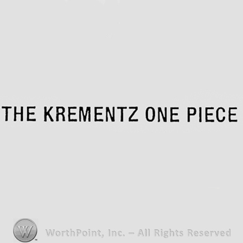Words THE KREMENTZ ONE PIECE.