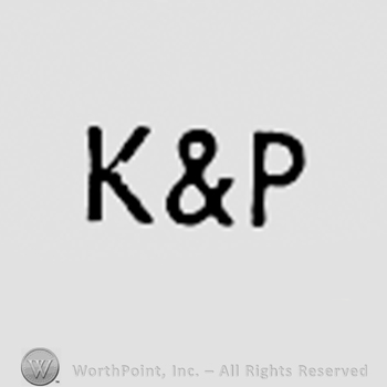 Letters K&P.