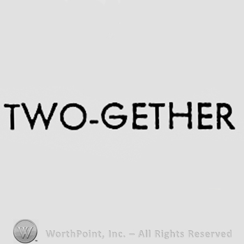 Words TWO-GETHER.