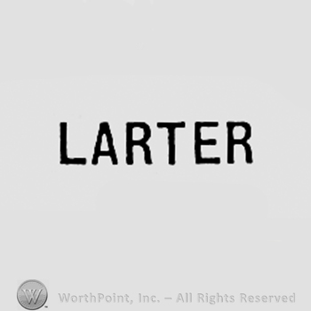 Word LARTER.