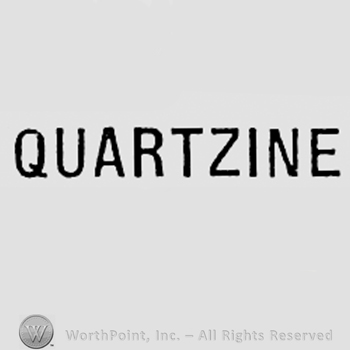 Word QUARTZINE.