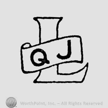Letters Q,J over a big letter L.