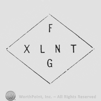 Letters F,X,L,N,T and G inside a diamond.