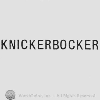Word KNICKERBOCKER.