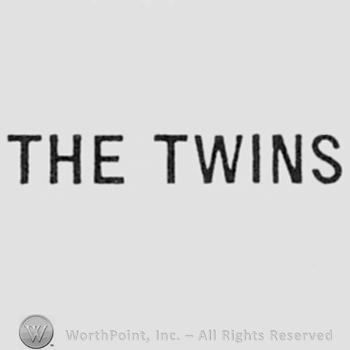 Word THE TWINS.
