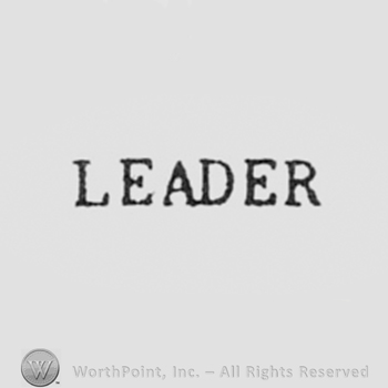 Word LEADER.
